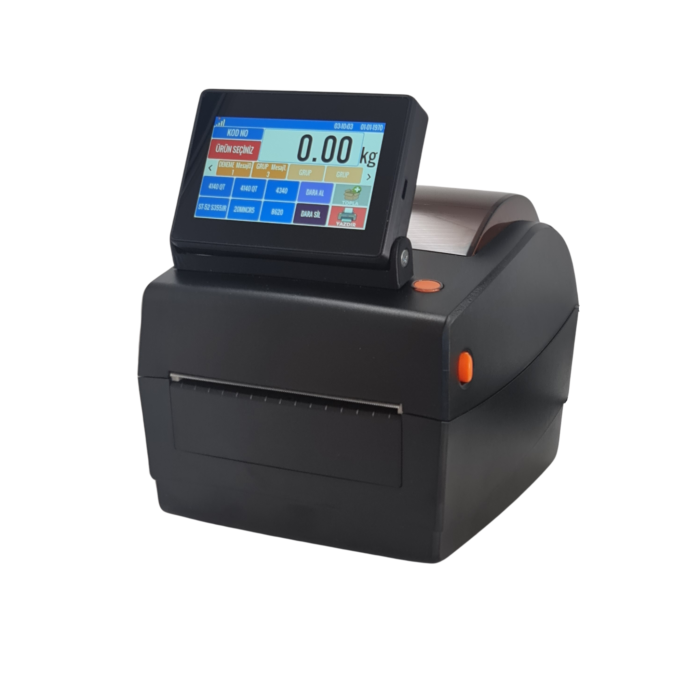 EYZ100R-ÜH 4'' Direkt Termal Tartım Entegrasyon Ürün Hafızalı Etiket Yazıcı - Görsel 2