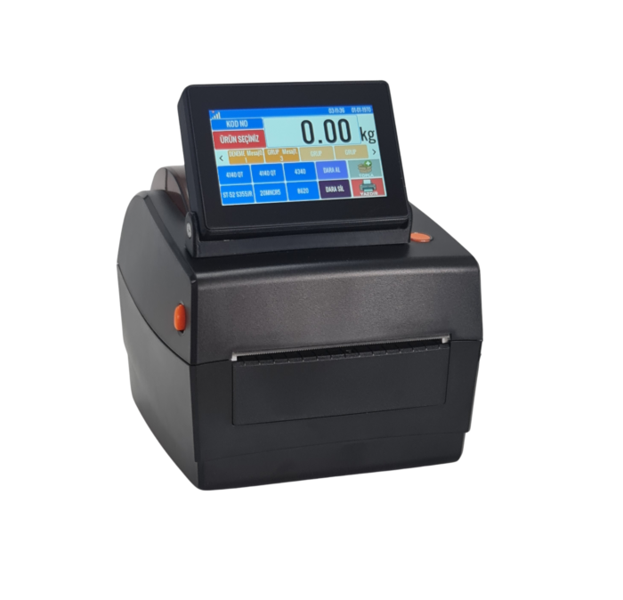 EYZ100R-ÜH 4'' Direkt Termal Tartım Entegrasyon Ürün Hafızalı Etiket Yazıcı