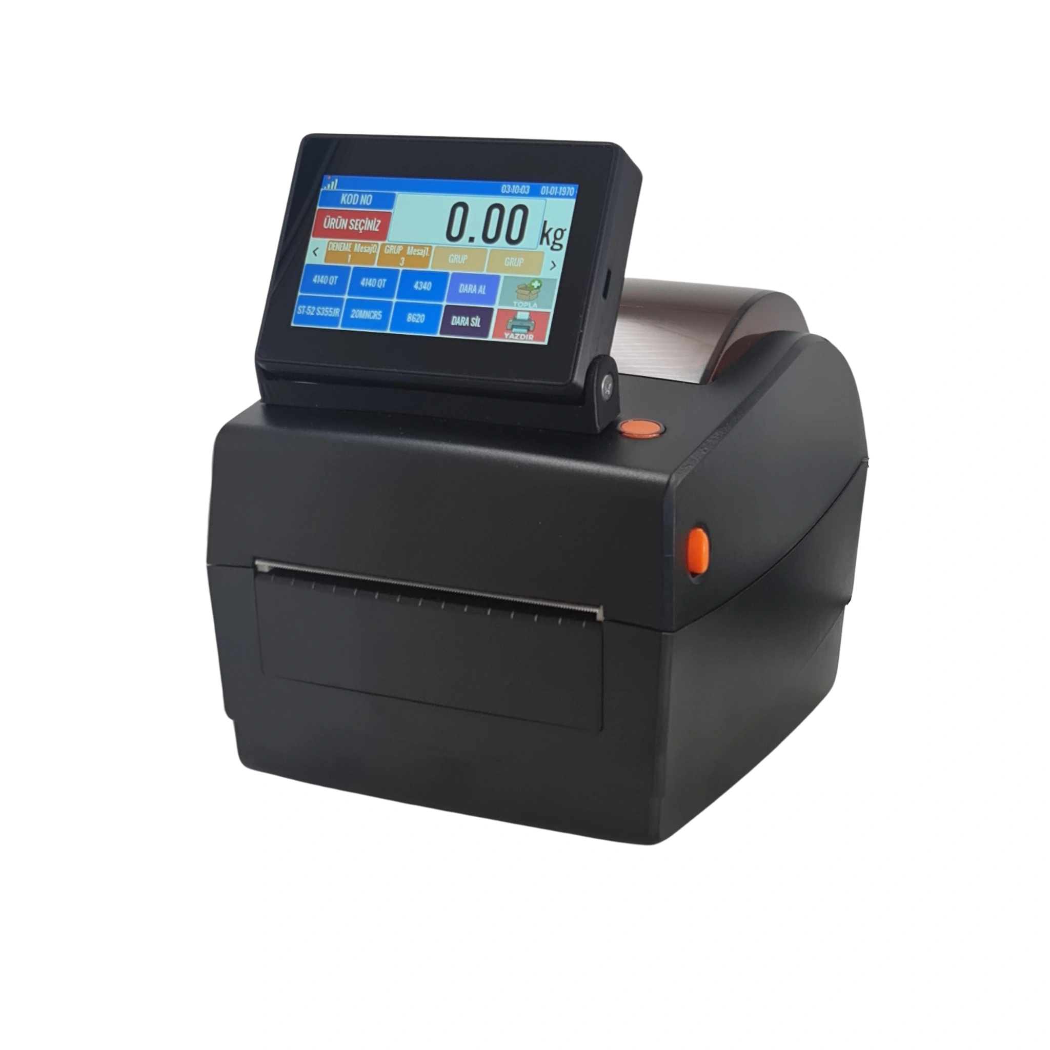 EYZ100R-ÜH 4” Direkt Termal Tartım Entegrasyon Ürün Hafızalı Etiket Yazıcı