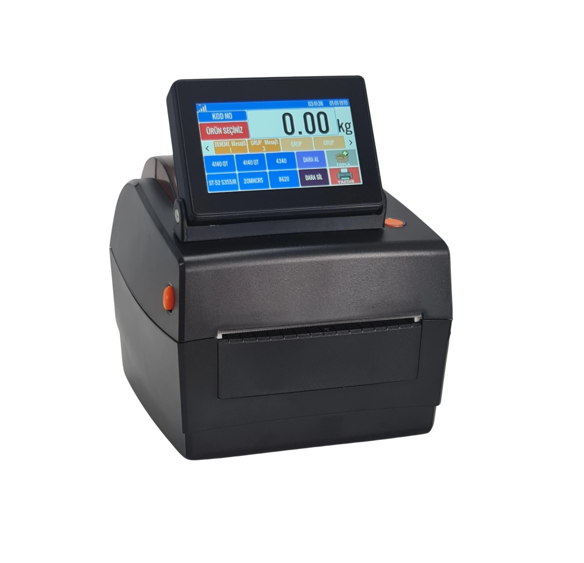 EYZ100R-ÜH 4” Direkt Termal Tartım Entegrasyon Ürün Hafızalı Etiket Yazıcı