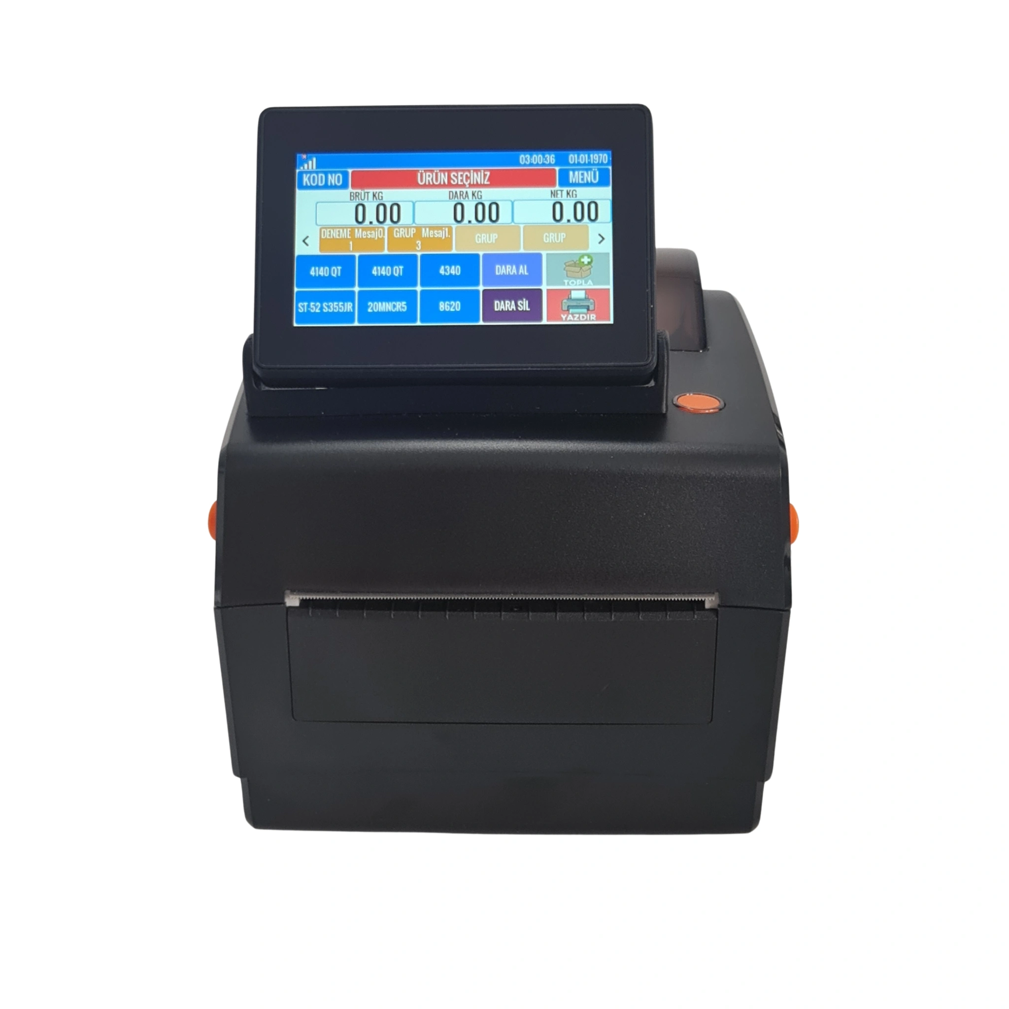 EYZ100R-ÜH 4” Direkt Termal Tartım Entegrasyon Ürün Hafızalı Etiket Yazıcı