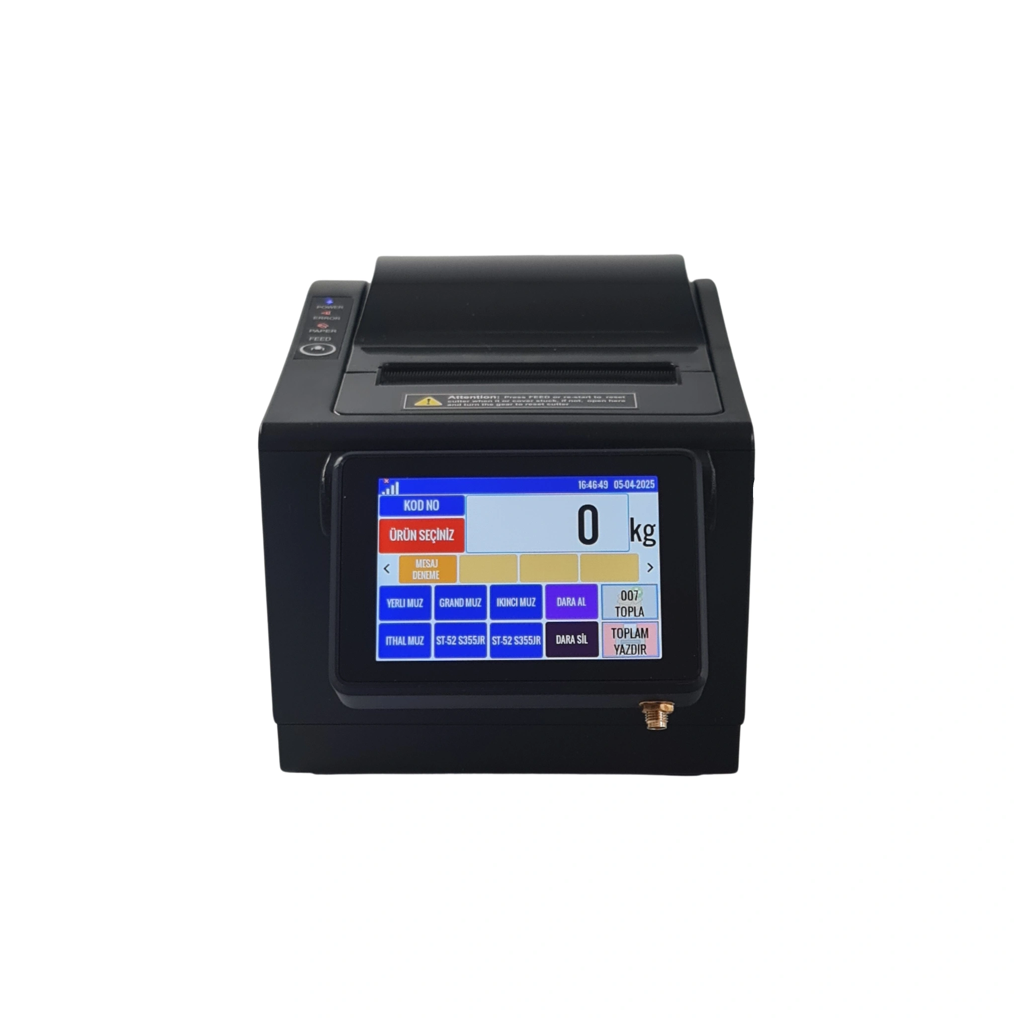 FYZ80-ÜH 3” Tartım Entegrasyon Ürün Hafızalı Fiş Yazıcı
