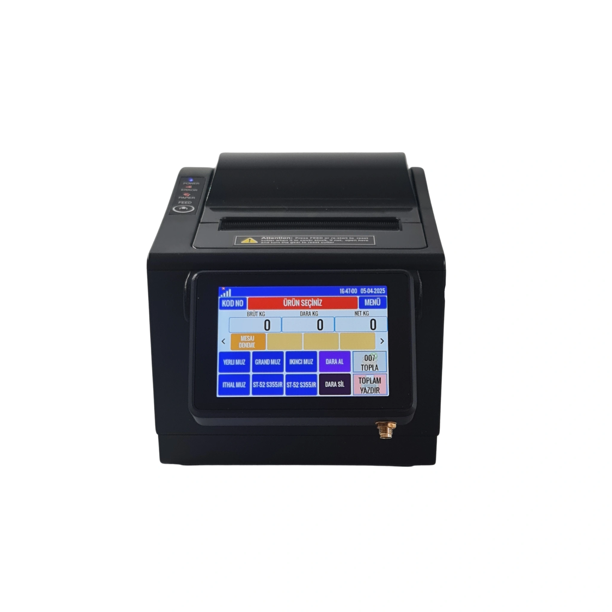 FYZ80-ÜH 3” Tartım Entegrasyon Ürün Hafızalı Fiş Yazıcı