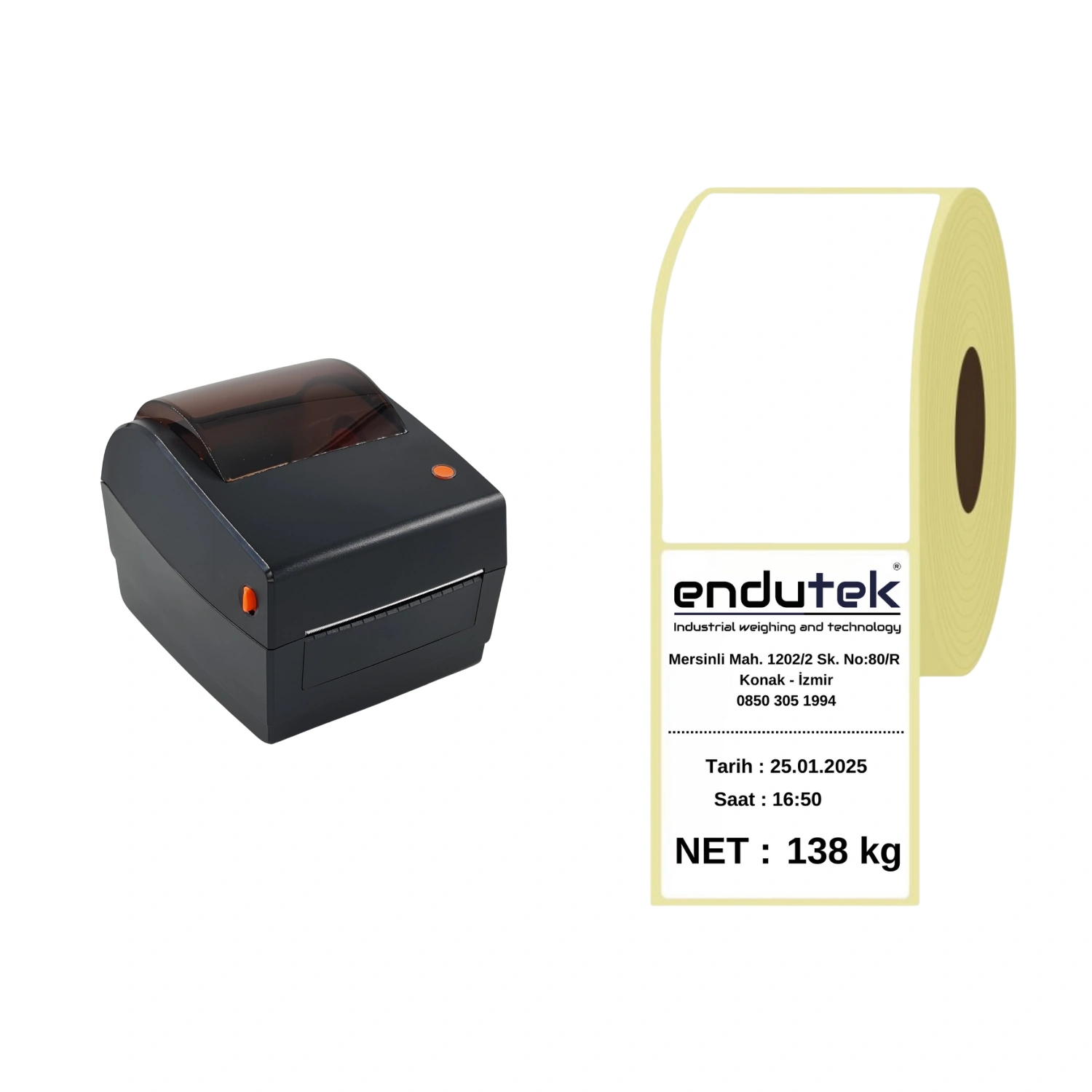 EYZ100R” Tartım Entegrasyon Etiket Yazıcı