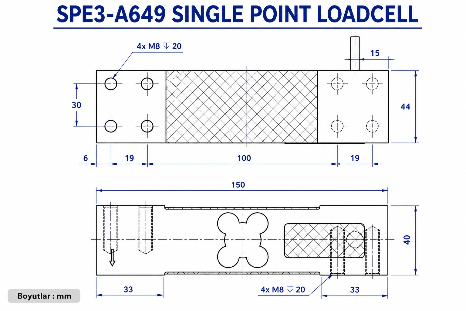 SPE3-A649 Loadcell
