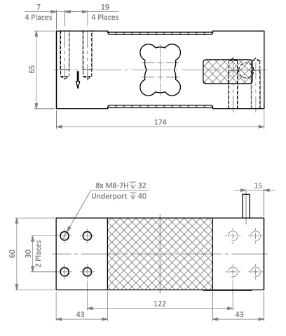 SPG Loadcell Boyutlar